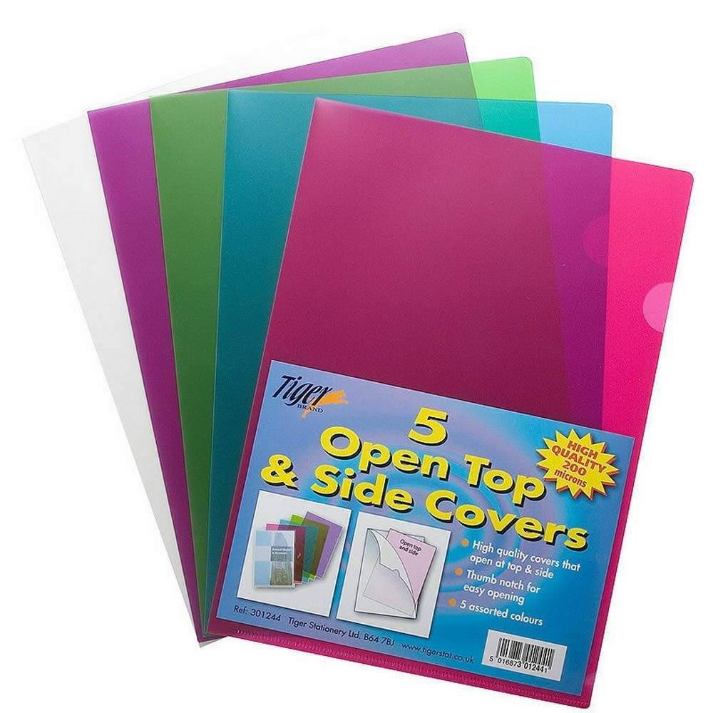 Canon カラフルファイルA4 Amazon.com: Tiger A4 Two 2 Sided Open top and Side Covers/Report